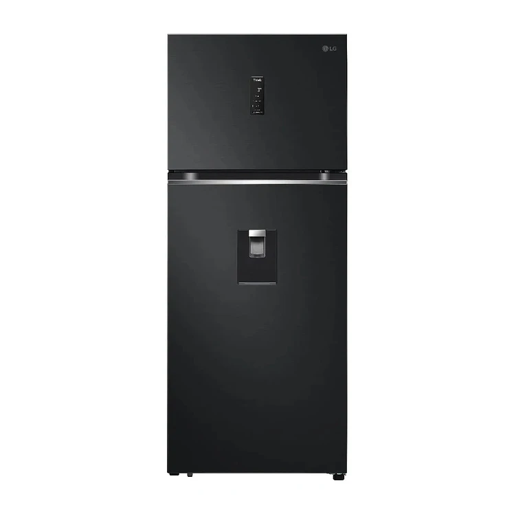 Nevera LG Congelador Superior 394 L Negro