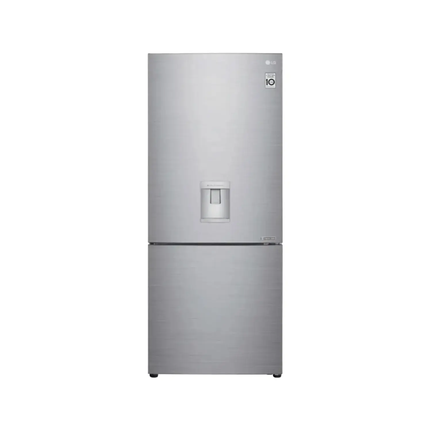 Nevera LG No Frost Bottom Freezer 420 L Gris