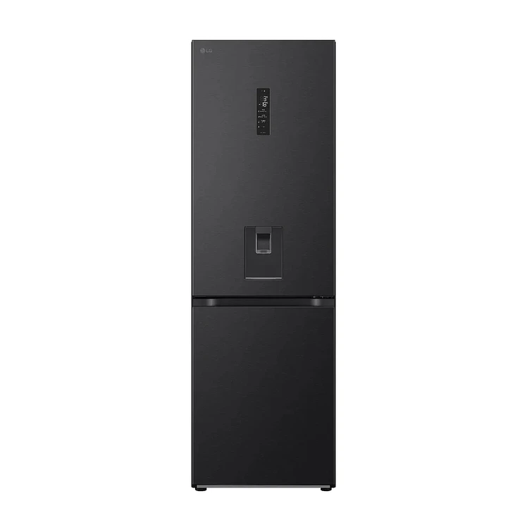 Nevera LG No Frost Congelador Inferior 343 L Negro
