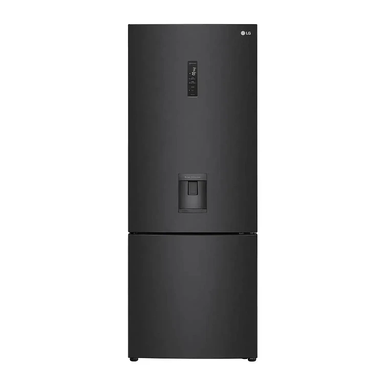 Nevera LG No Frost Congelador Inferior 461 L Negro