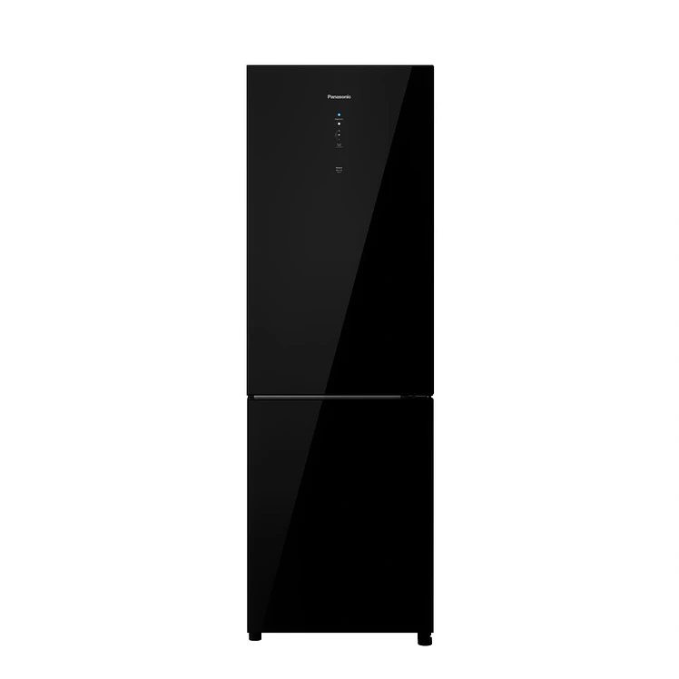 Nevera Panasonic No Frost Congelador 401 L Black Glass