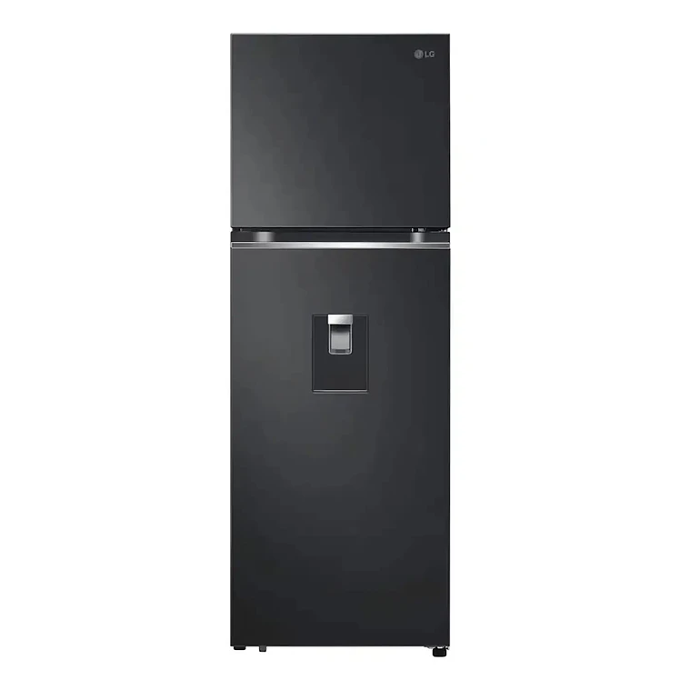 Nevera LG No Frost Congelador Superior 334 L Negra