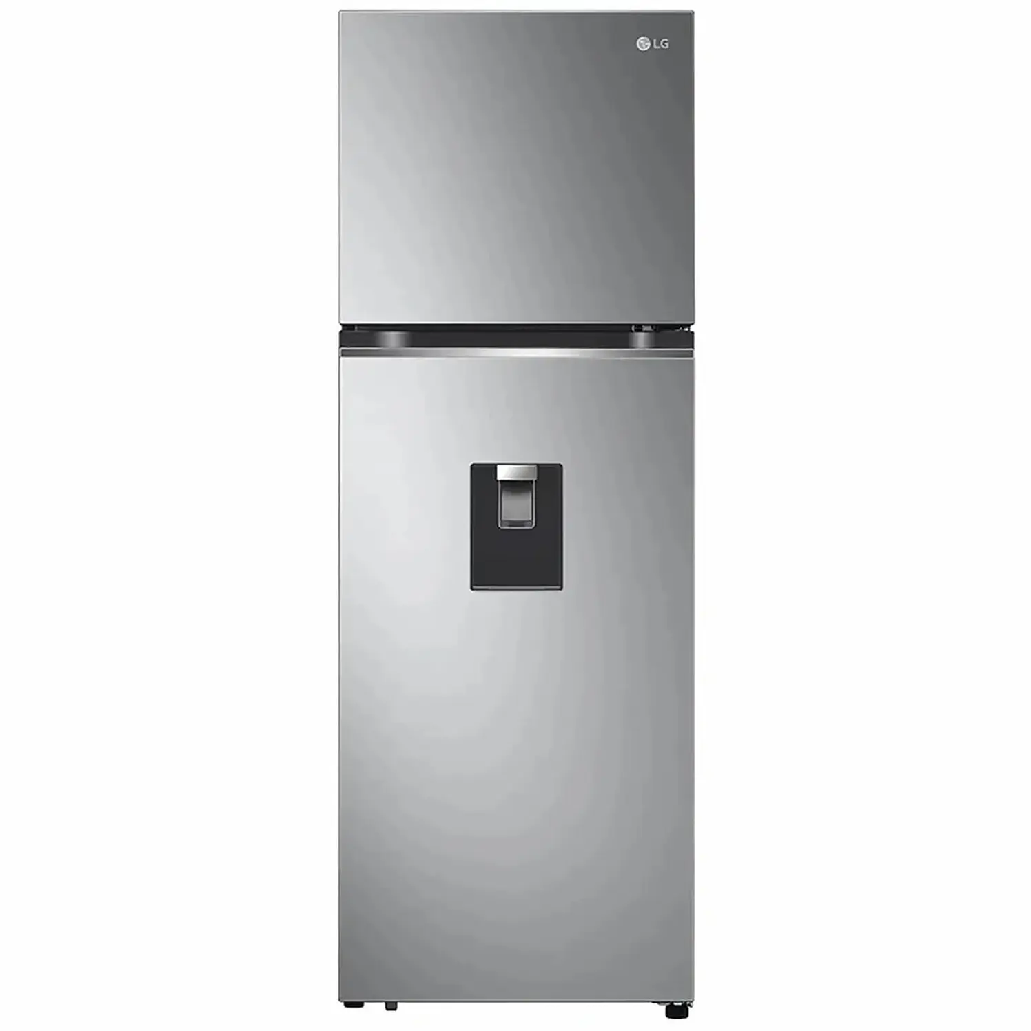 Nevera LG No Frost Congelador Superior 334 L Gris