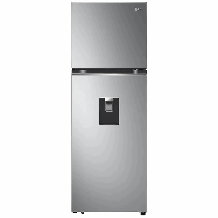 Nevera LG No Frost Congelador Superior 334 L Gris