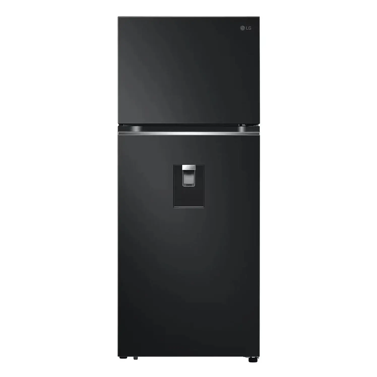 Nevera LG No Frost Congelador Superior 374 L Negro