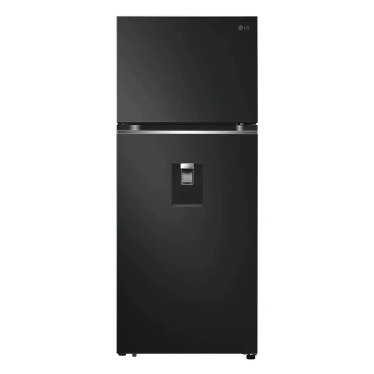 Nevera LG No Frost Congelador Superior 374 L Negro