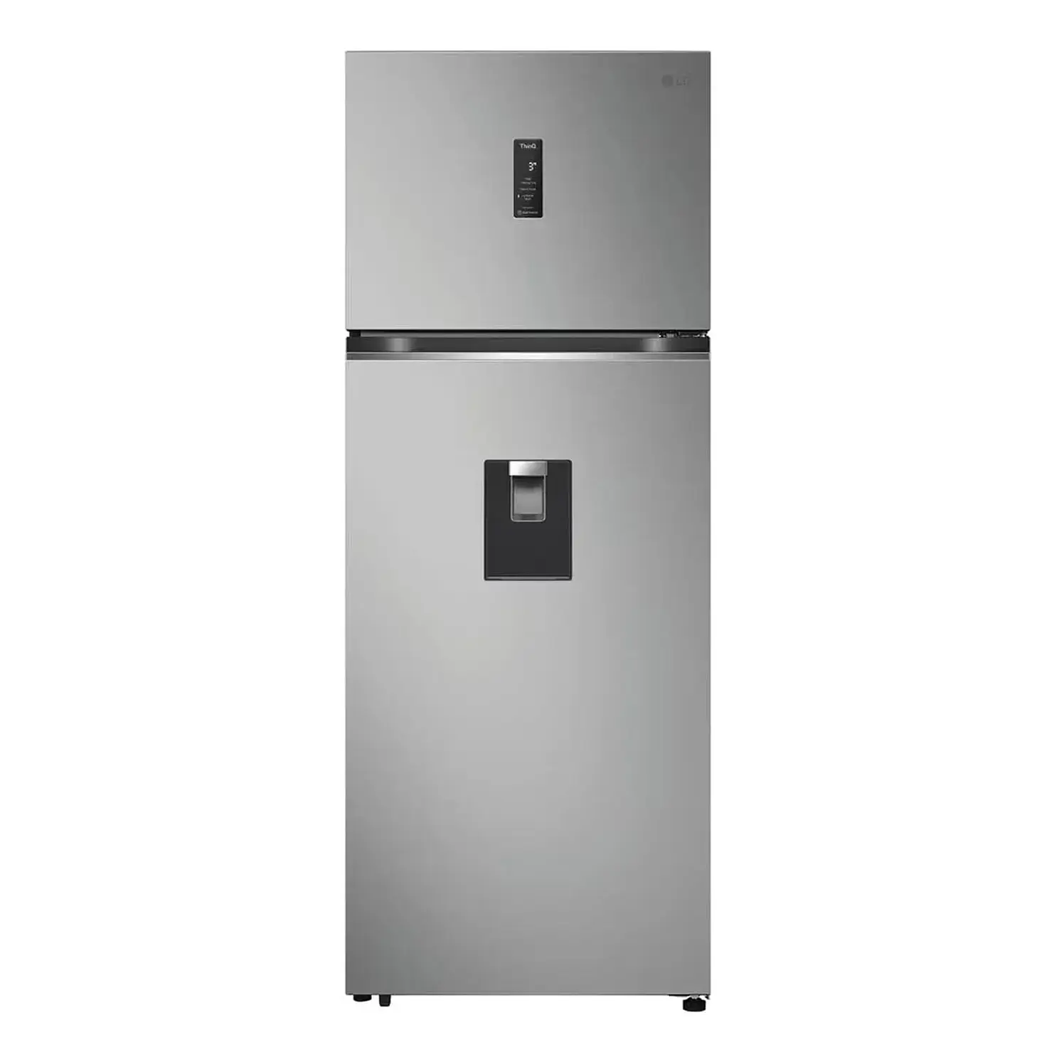 Nevera LG No Frost Congelador Superior 459 L Gris