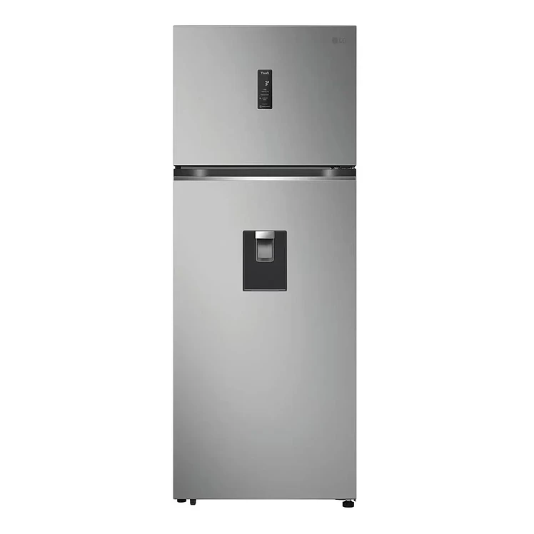 Nevera LG No Frost Congelador Superior 459 L Gris