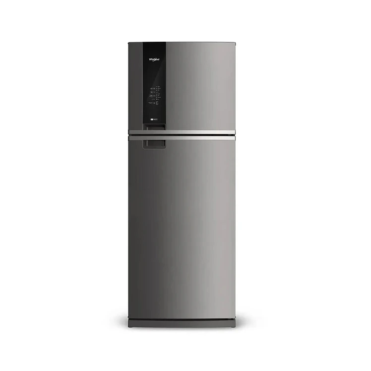 Nevera Whirlpool No Frost Congelador Superior 468 L Gris