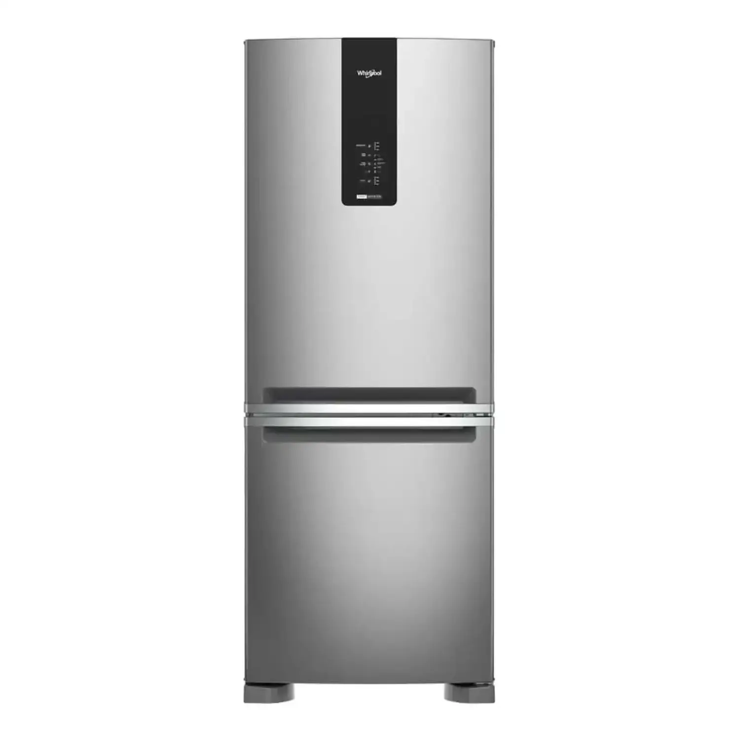 Nevera Whirlpool No Frost Congelador Inferior 448 L Gris