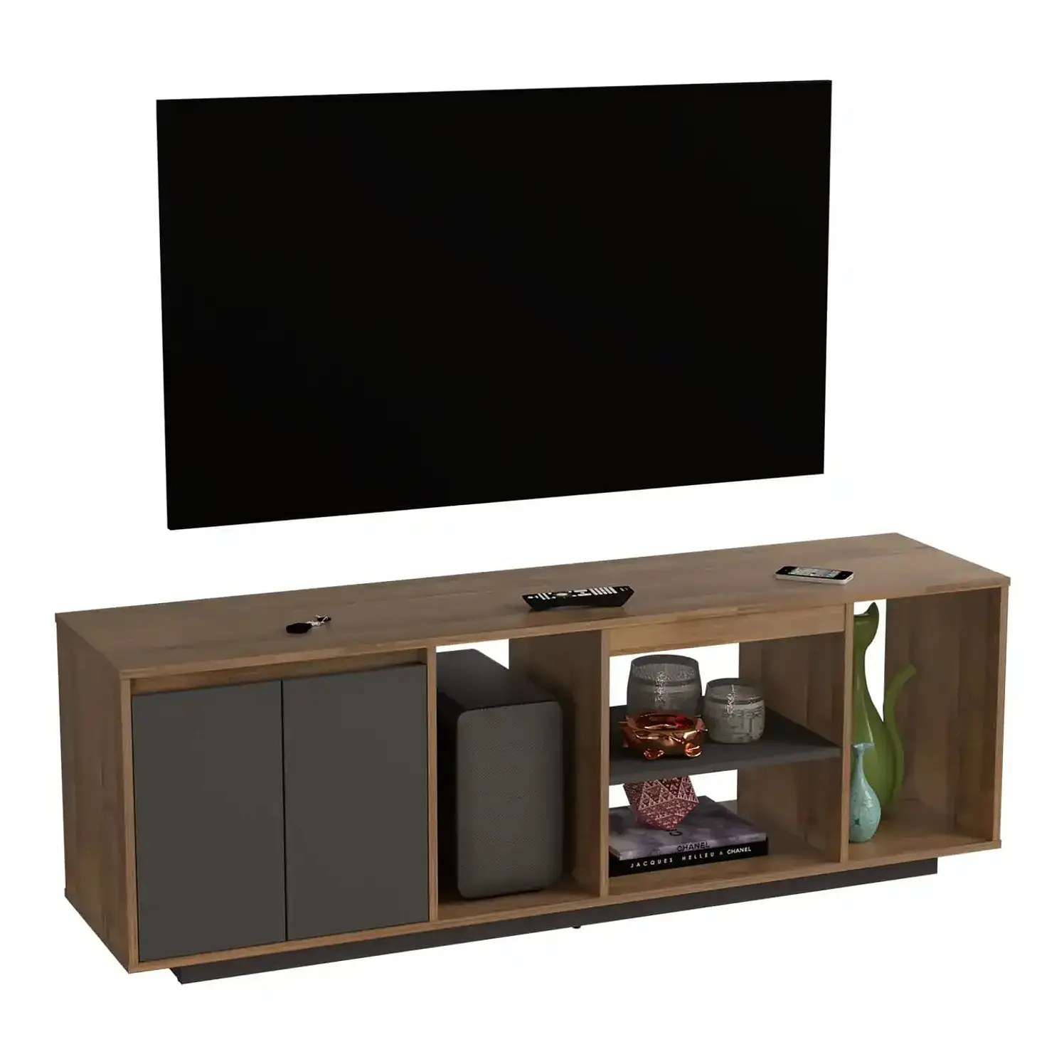 Mesa Para TV 65 Inval Venecia Amaretto
