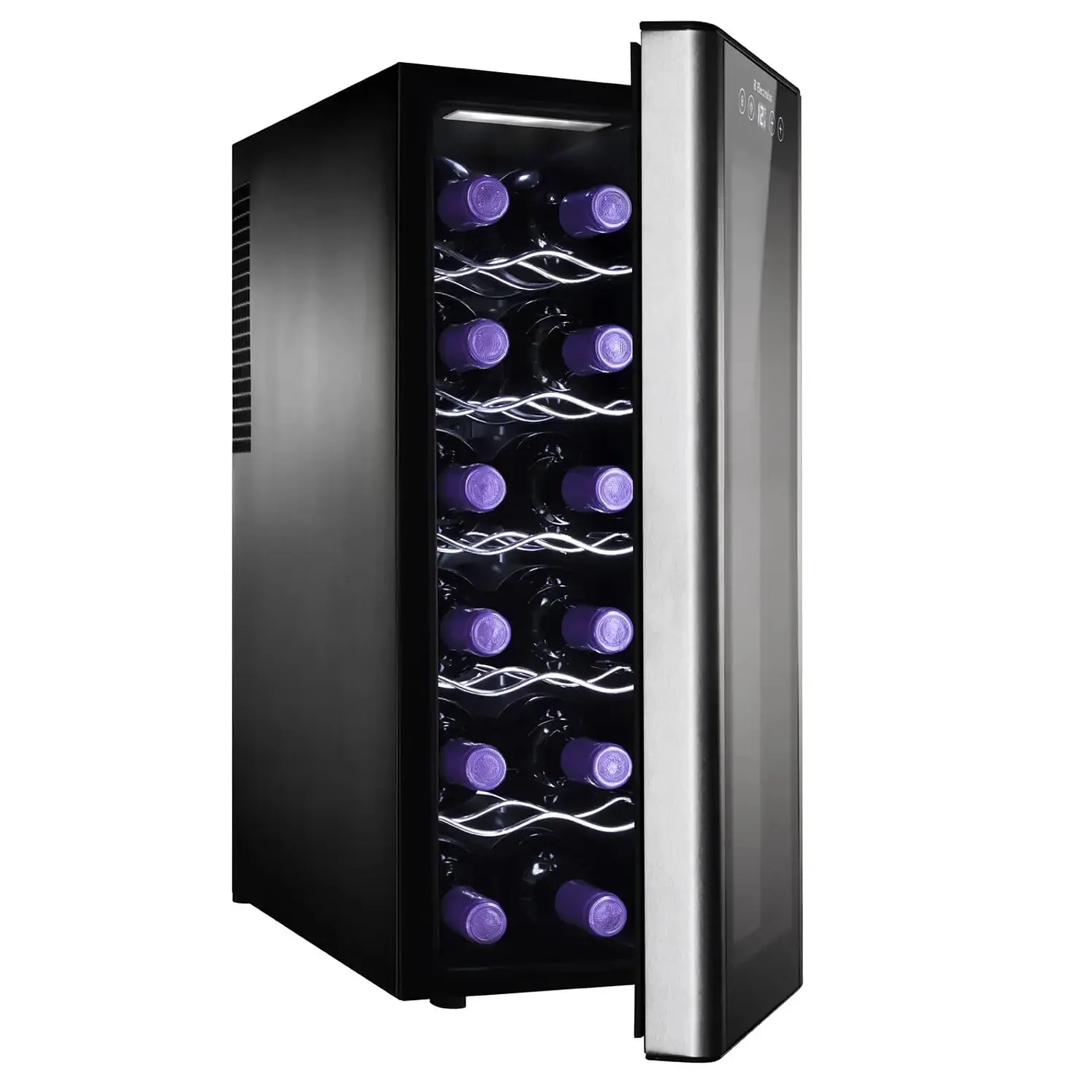 Vinera Electrolux 12 Botellas 33 L Negro