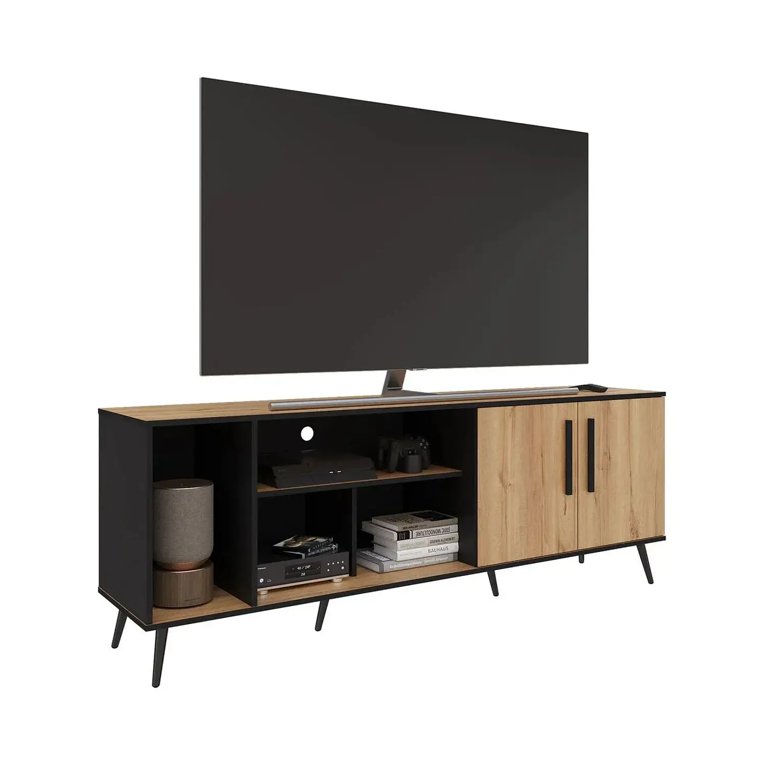 Mesa Maderkit Para TV De 77 Vant