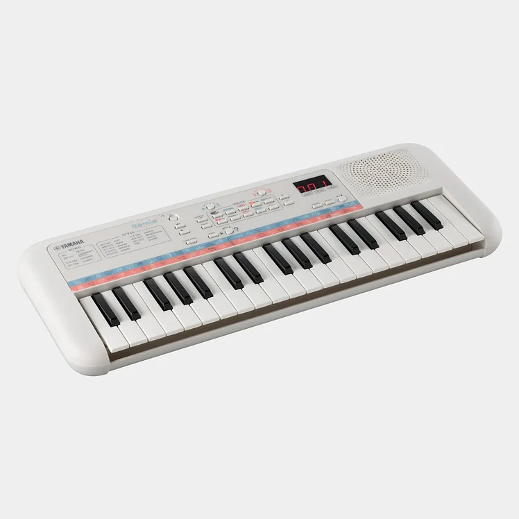 Teclado Yamaha Electrónico Infantil Remie Blanco