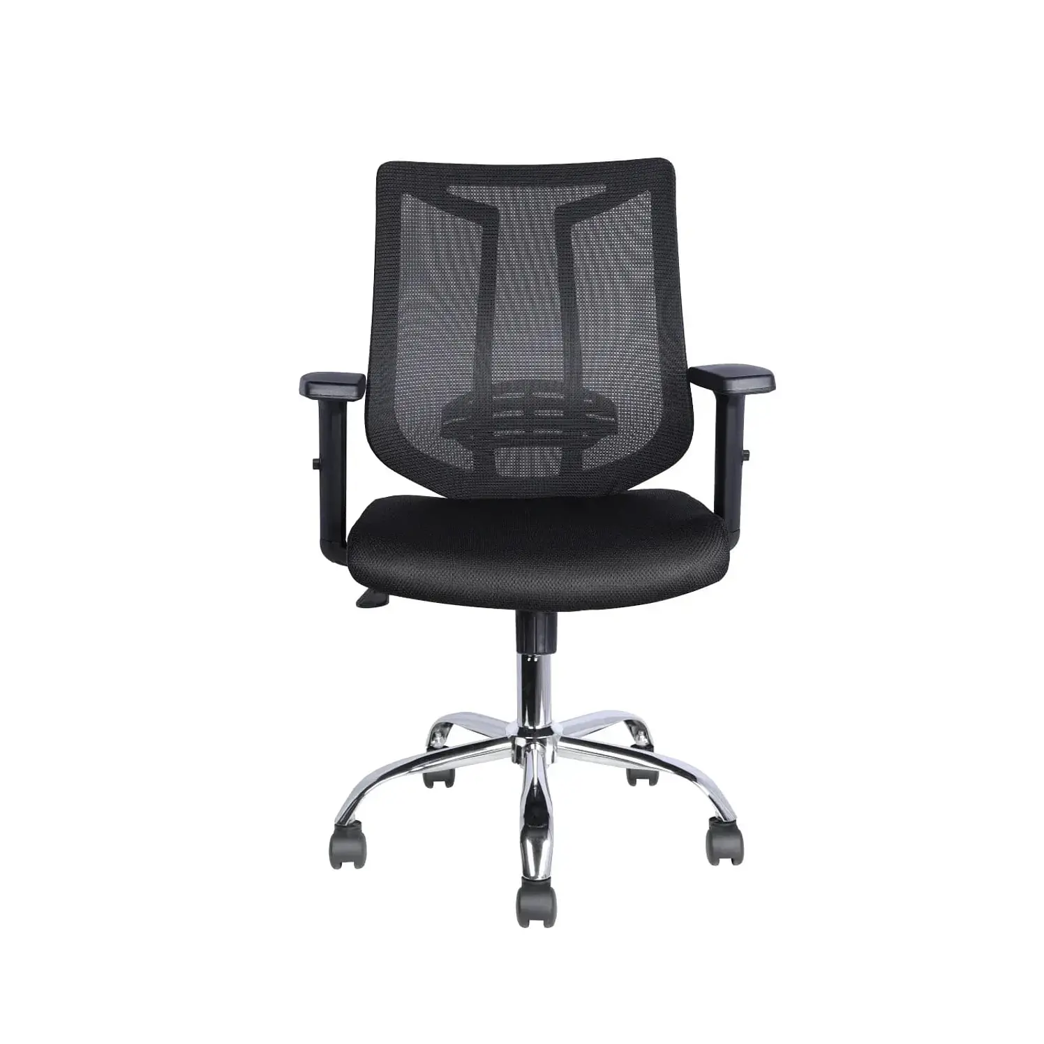 Silla De Oficina Tukasa 5938 L Negra En Malla