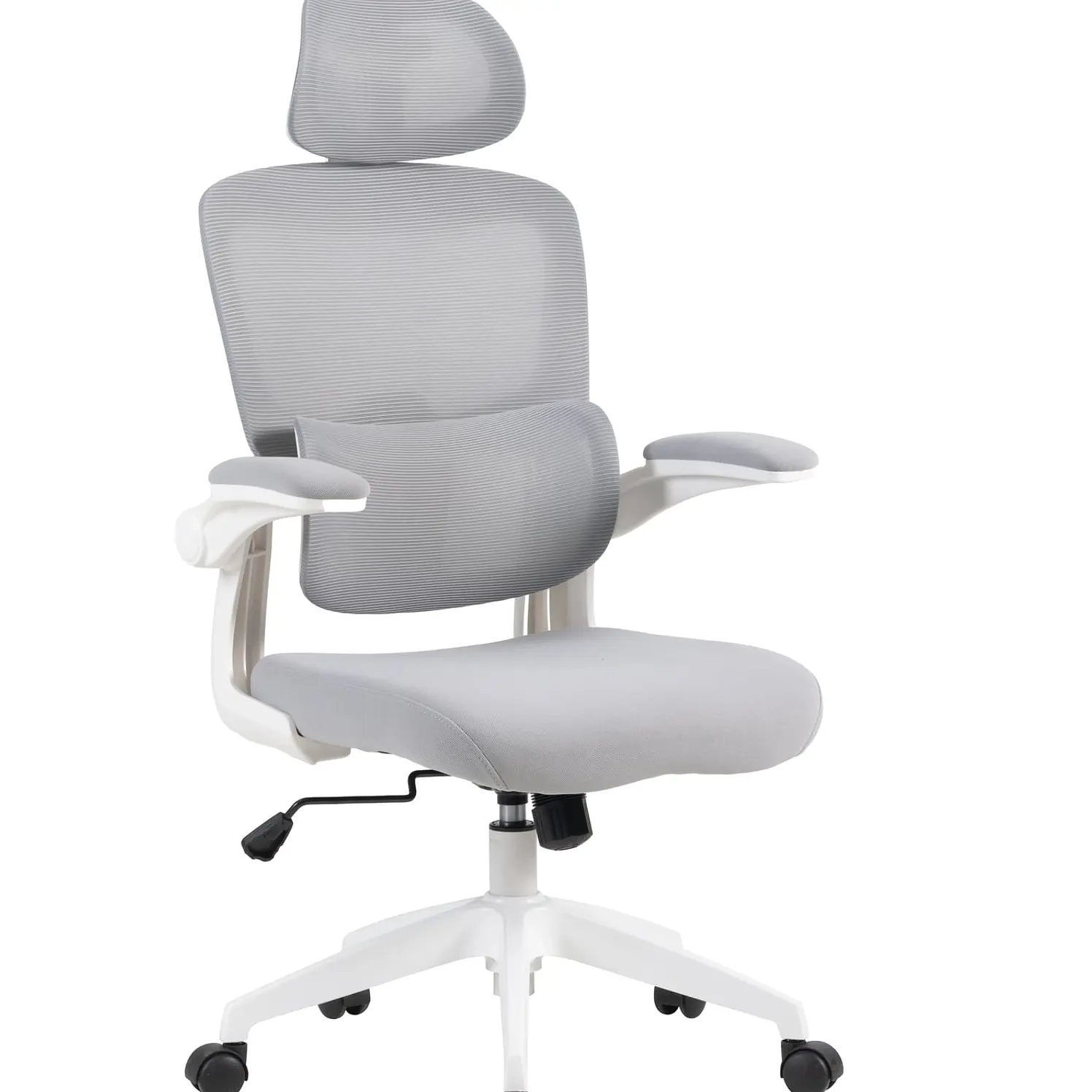 Silla Oficina Tukasa Ejecutiva Gris Soporte Lumbar