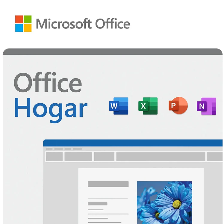 Pin Microsoft Office Hogar 2024