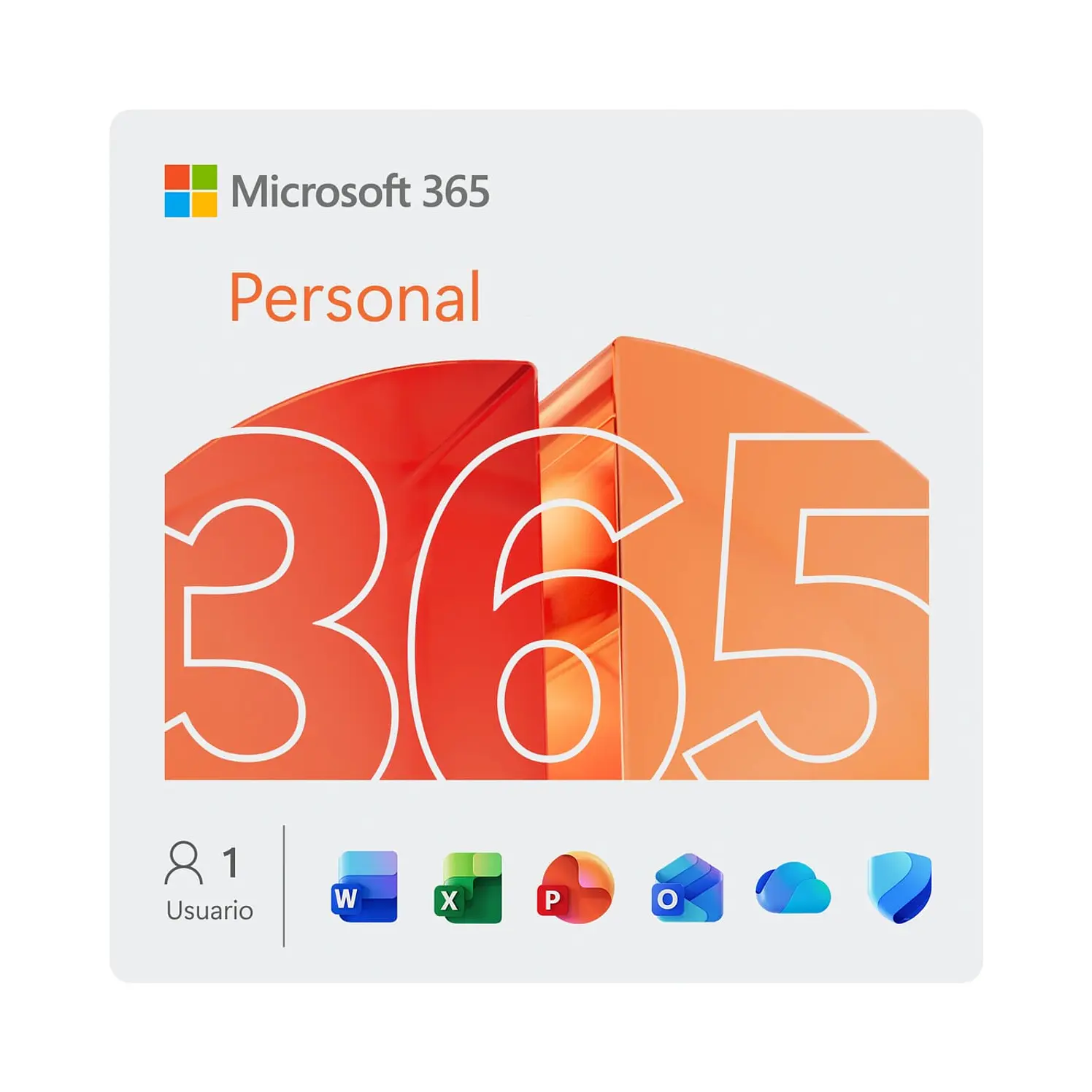 Pin Microsoft 365 Personal 12 Meses 1 Usuario