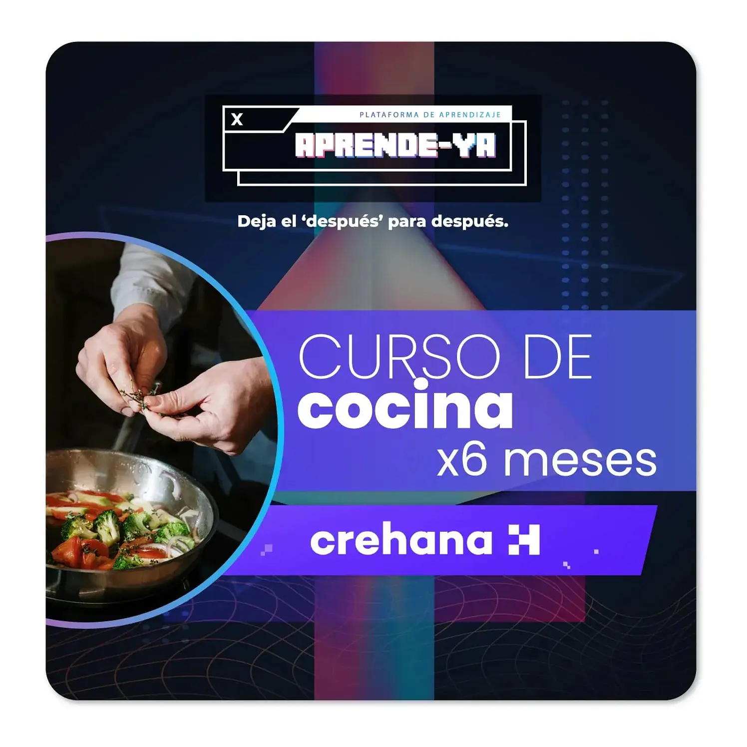 Pin Virtual Aprende Ya Cocina 6 Meses