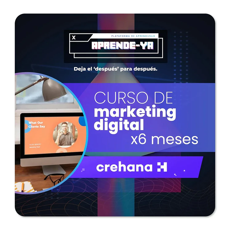 Pin Virtual Aprende Ya Marketing Digital 6 Meses