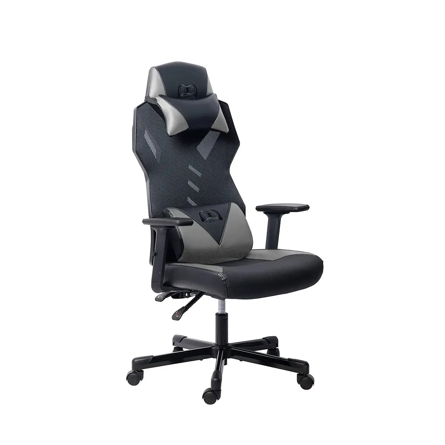 Silla Gamer Tukasa Landy Negra Soporte Lumbar Reposacabezas