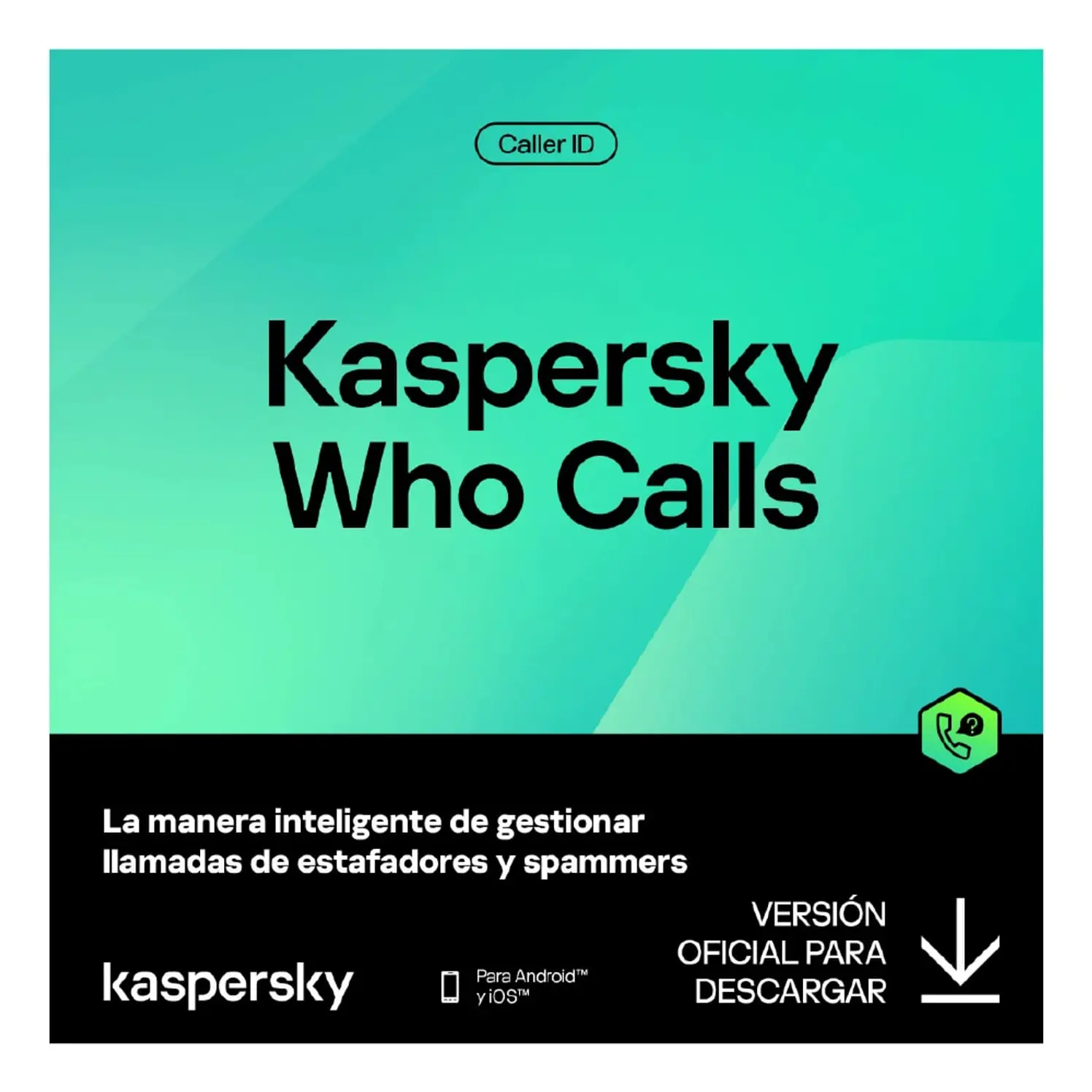 Pin Virtual Kaspersky Who Calls 1 Dispositivo 1 Año