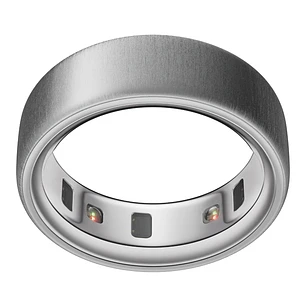 Anillo Inteligente Oura Ring 4 Titanio Plateado Mate Talla 8