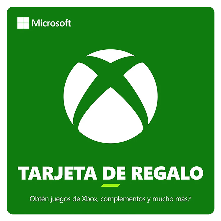 Pin Virtual Xbox Tarjeta De Regalo $150.000