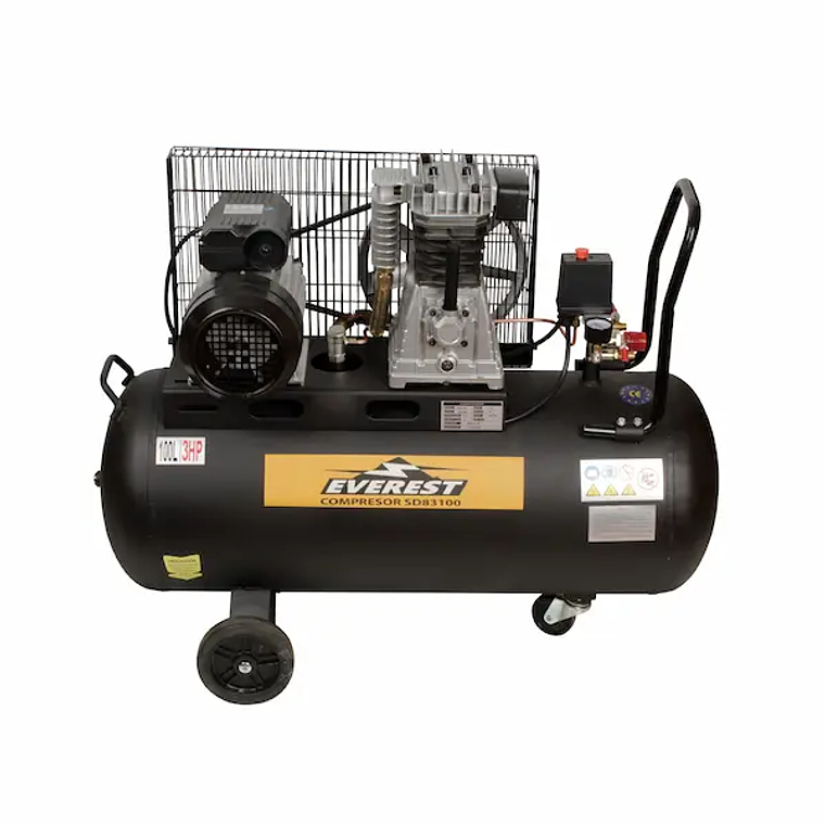 COMPRESOR 3 hp 100 litros - EVEREST (SD83100) 1