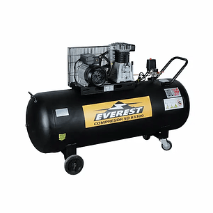 COMPRESOR 3,0 hp 300 litros SD83300 (NEGRO) ''L'' - EVEREST