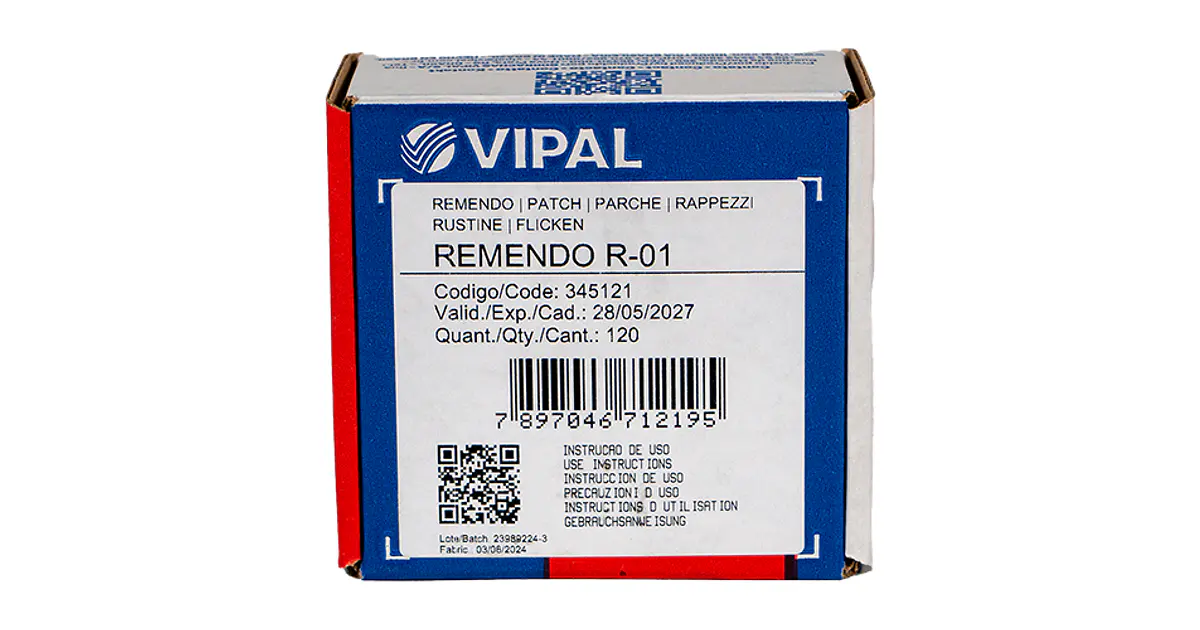 PARCHE R 01 40 MM (120 UNID) - VIPAL