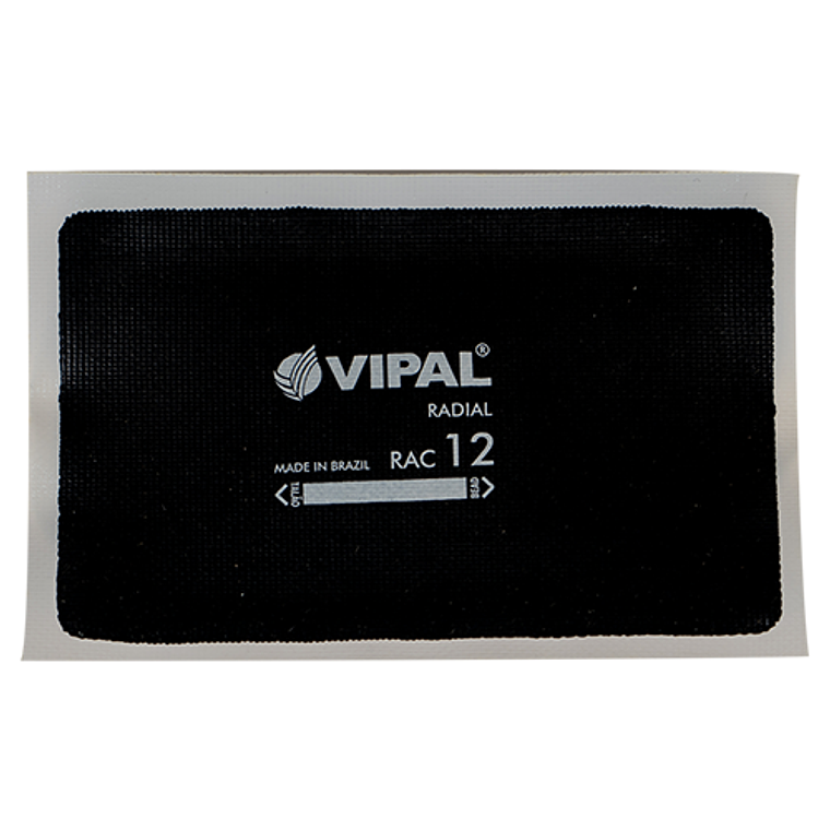 PARCHE RAC 12 RADIAL 115 X 70MM (10 UNID) - VIPAL	 2