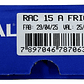 PARCHE RAC 15 RADIAL (20 UNID) - VIPAL	 - Miniatura 1