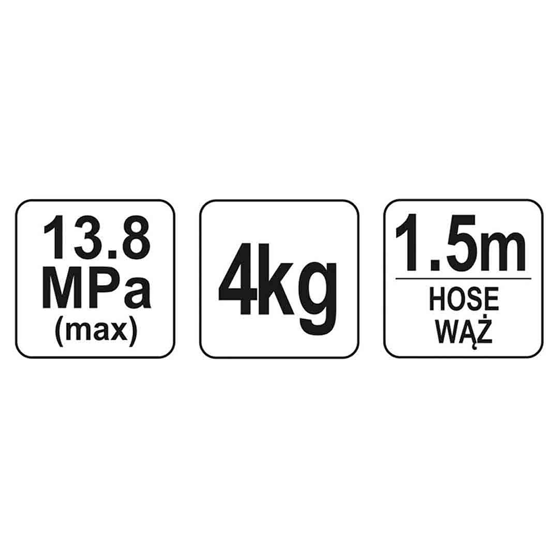 Pato de engrase manual 4 KG - YATO (YT-07061) 2