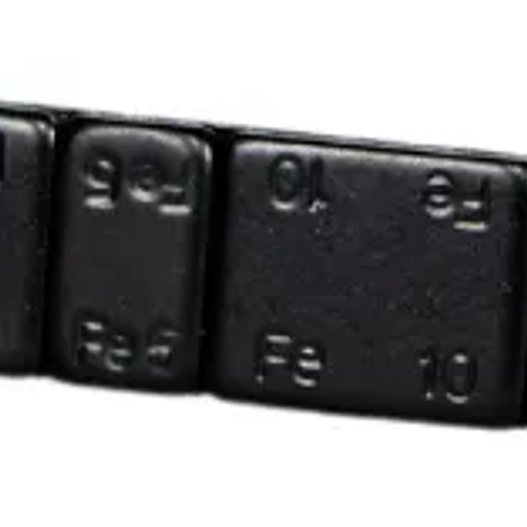 CONTRAPESO ADHESIVO 5/10 GR NEGRO (100) 3