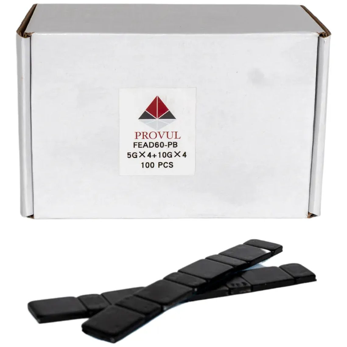 CONTRAPESO ADHESIVO 5/10 GR NEGRO (100) 1