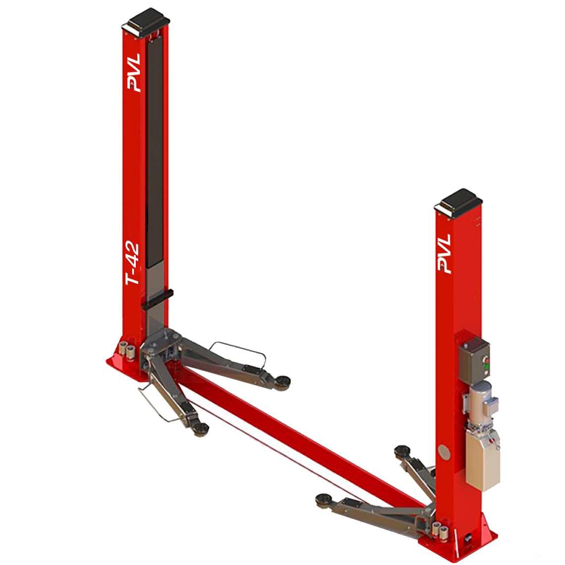 ELEVADOR 2 COLUMNAS 4.2 TON -  PVL T42  (PASO INFERIOR) + SERVICIOS* 1