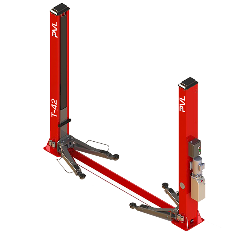 ELEVADOR 2 COLUMNAS 4.2 TON -  PVL T42  (PASO INFERIOR) + SERVICIOS* 1