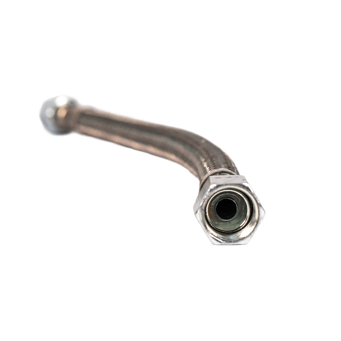 FLEXIBLE DE MALLA ACERO INOXIDABLE 4HP 6HP 8HP - COMPRESOR PVL  1