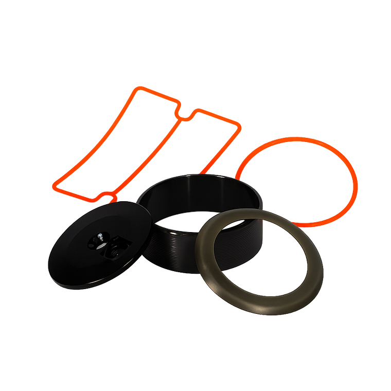 KIT REPARACIÓN CABEZAL LIBRE DE ACEITE - COMPRESOR PVL  2