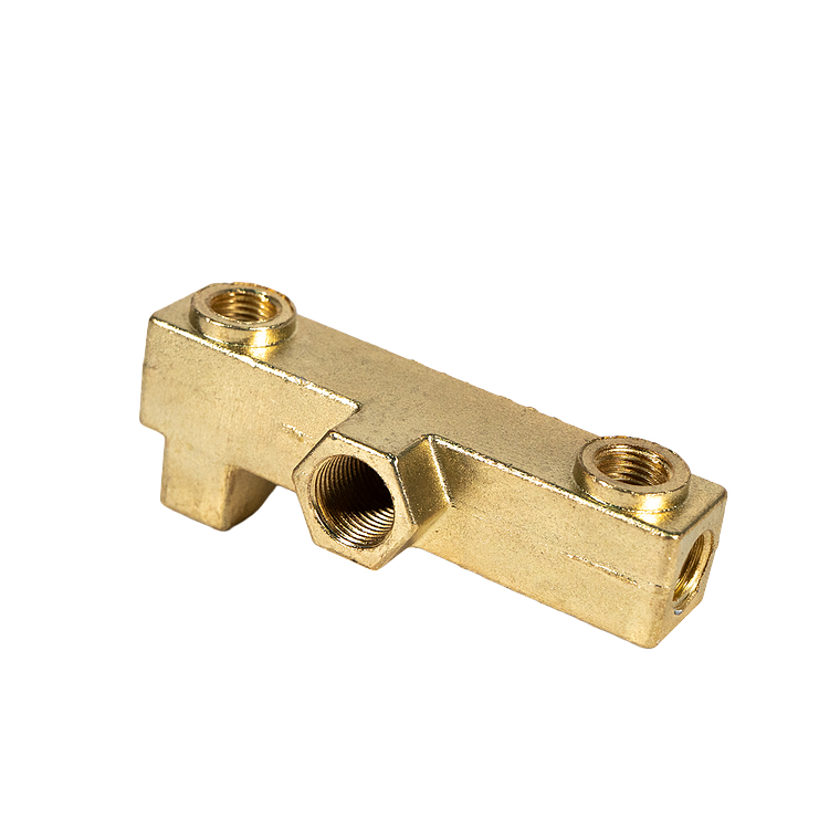 MANIFOLD METÁLICO BRONCE 4HP50 – PVL COMPRESOR 2