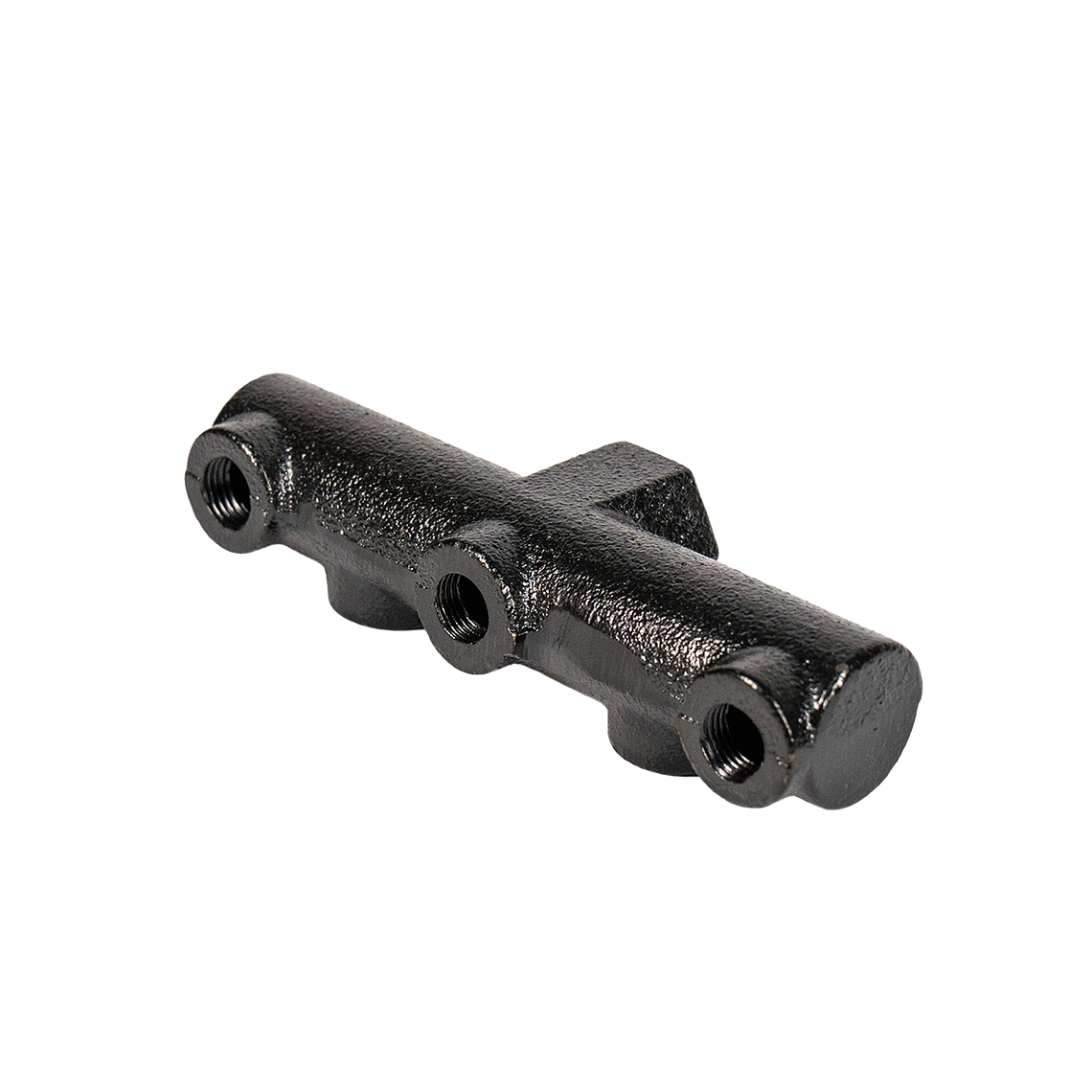 MANIFOLD METÁLICO NEGRO 6HP–8HP PVL COMPRESOR 3