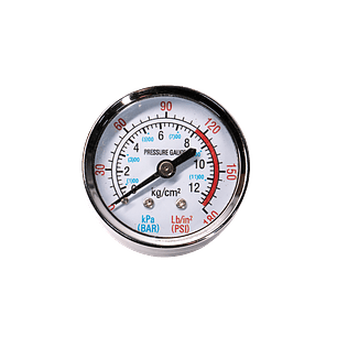 MANÓMETRO FRONTAL 1/4” 8 BAR – PVL COMPRESOR