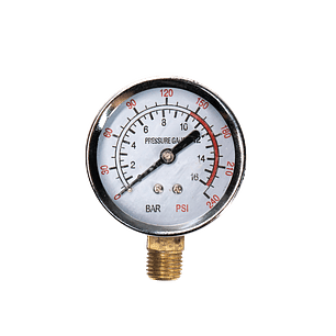 MANOMETRO SUPERIOR 1/4 10 BAR - PVL