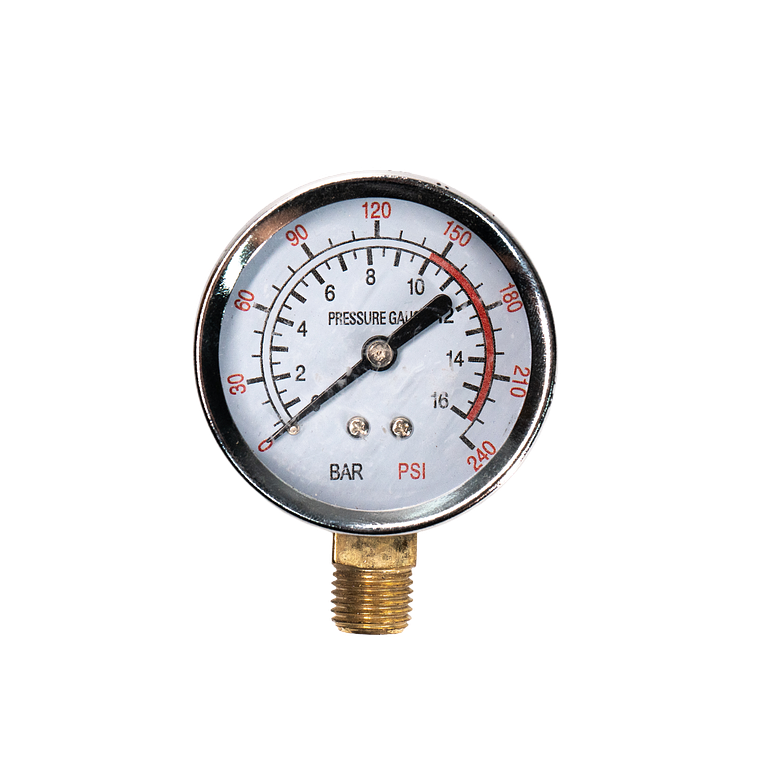 MANOMETRO SUPERIOR 1/4 10 BAR - PVL 1