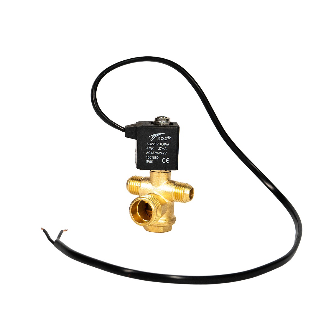 VALVULA DE RETENCION ELECTRICA COMPRESOR SIN ACEITE - PVL 1