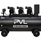 COMPRESOR SIN ACEITE 6 HP 200 LITROS - PVL - Miniatura 1