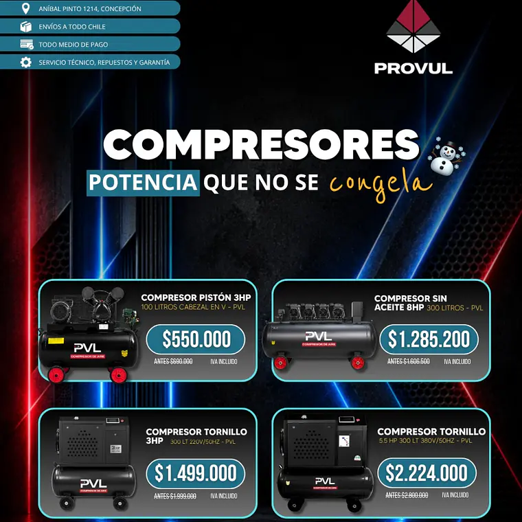PROMOCIÓN COMPRESORES JULIO 1