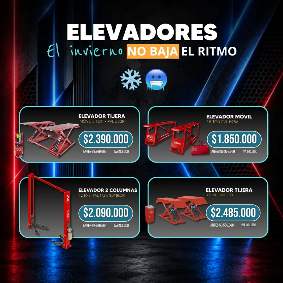 PROMO ELEVADORES JULIO 1