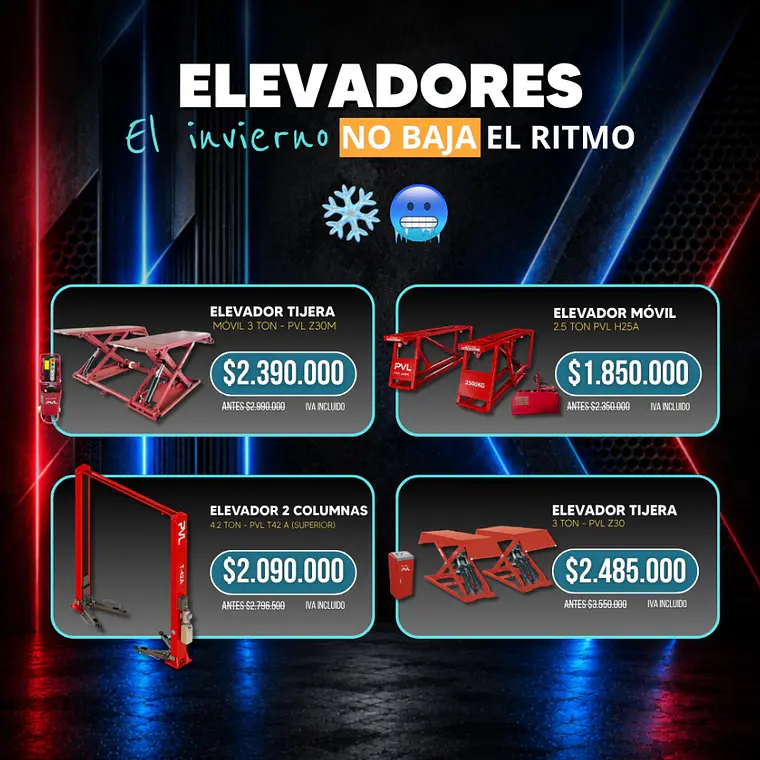PROMO ELEVADORES JULIO 1